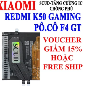 Pin Scud cho Xiaomi Redmi K50 Gaming/Poco F4 GT BP48 dung lượng 4700mAh