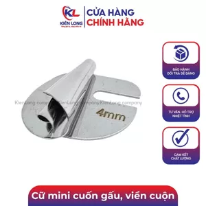 Cữ mini cuốn gấu, viền cuộn tà áo mẫu mới đủ size từ 3mm đến 10mm
