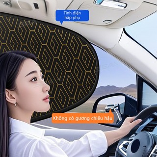 SEAMETALTAL Tấm che nắng cửa sổ ô tô Rèm hấp phụ cách nhiệt Có thể gập lại Mặt trước ô tô Bên cửa sổ Tấm che nắng Vỏ bảo