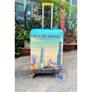Bọc Vali In Hình Địa Điểm Nổi Tiếng – Bền Đẹp, Dễ Nhận Diện Hành Lý libihouse
