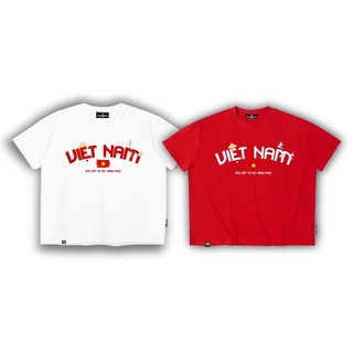 Áo Thun Boxy VIỆT NAM YOUTHPOWER Form Rộng Nam Nữ Oversize Unisex Cotton 2 Chiều 250gsm Cổ Tròn Local Brand Việt Nam