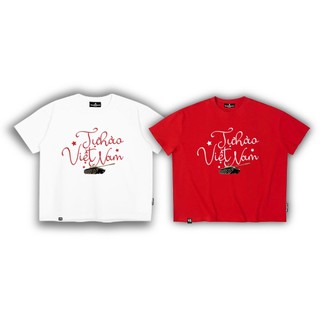 Áo Thun Boxy VIỆT NAM YOUTHPOWER Form Rộng Nam Nữ Oversize Unisex Cotton 2 Chiều 250gsm Cổ Tròn Local Brand Việt Nam