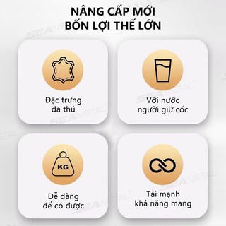 SEAMETAL Tựa Đầu Ô Tô Móc Đựng Đồ Uống Đa Năng Ghế Ngồi Ô Tô Móc Treo Đơn Đôi