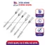 Chổi quét, cọ 2 đầu vệ sinh máy may dài 17cm, vệ sinh máy may và máy vắt sổ với 2 đầu cọ giá 2,5, 10 cái