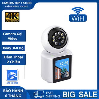 Camera Yoosee Wifi Giám Sát Có Màn Hình C30 - Gọi Video Trực Tiếp