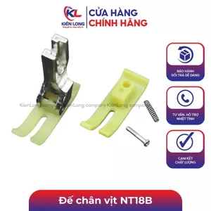 Combo 10,20,50 đế chân vịt NT18B CHÍNH HÃNG Phụ kiện nghành may đế chân vịt nhựa 5 ly.