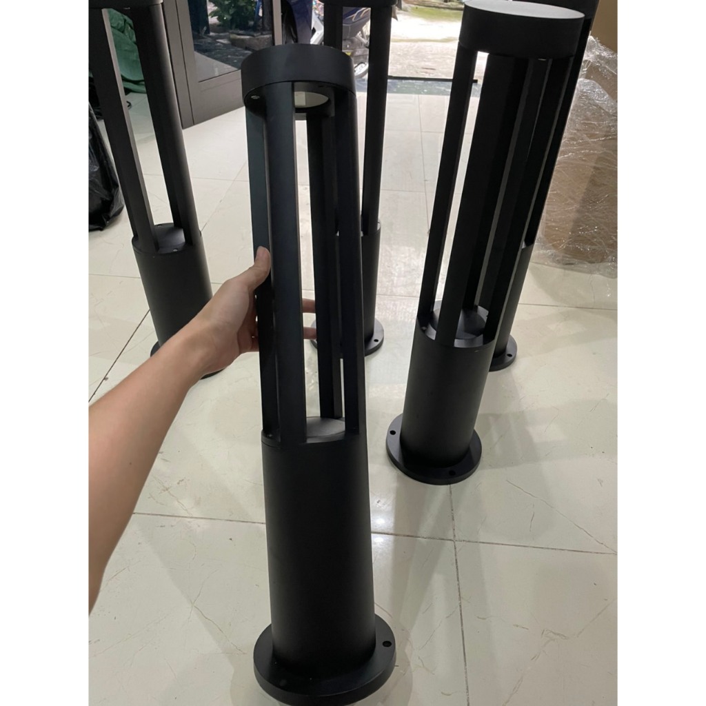 Đèn trụ sân vườn EVA GN-CP40BK 40cm chống nước chiếu sáng lối đi, sân vườn bảo hành 24 tháng