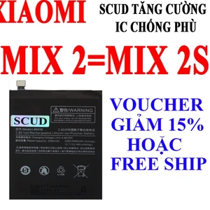 Pin Scud cho Xiaomi Mi Mix 2S, Mi Mix 2 mã (BM3B) - 3400mAh
