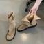 Dép Sandal Cổ Cao Mũi Kẹp Basic Dễ Phối Đồ Đế 2cm