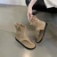 Dép Sandal Cổ Cao Mũi Kẹp Basic Dễ Phối Đồ Đế 2cm