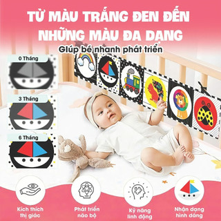 Bộ thẻ GẤP KÍCH THÍCH THỊ GIÁC CHO BÉ