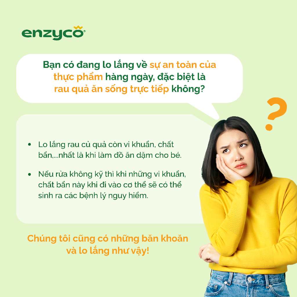 Product image Nước Rửa Rau Củ Quả, Thực Phẩm Sinh Học Enzyco 1L-100% Enzyme Dứa, Khử Tanh Thịt Cá, Rửa Rau Ăn Dặm Cho Bé, Thuần Chay 2