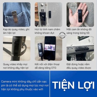 Camera Kết Hợp Ghi Âm,Camera M10 Máy Quay Hành Trình Chất Lượng Chuẩn 1080 Sắc Nét, Máy Quay Phim Mini Nhỏ Gọn