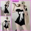 Jumpsuit Cộc Tay Cổ Tròn Đính Nơ Xinh Xắn RANSHI Viền Bèo Mặc Đi Biển Đi Chơi Chất Thun Tăm Chính Phẩm -RBS049