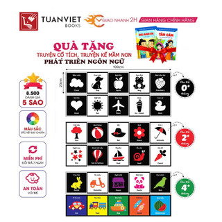 Bộ thẻ GẤP KÍCH THÍCH THỊ GIÁC CHO BÉ