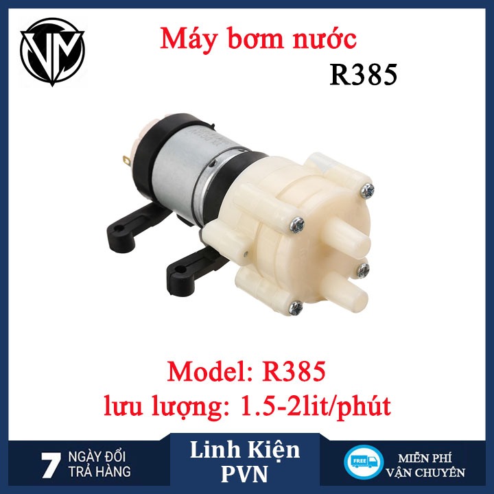 Động cơ bơm nước 12V, RS385 5-12VDC (1.5-2L/Min) | Shopee Việt Nam