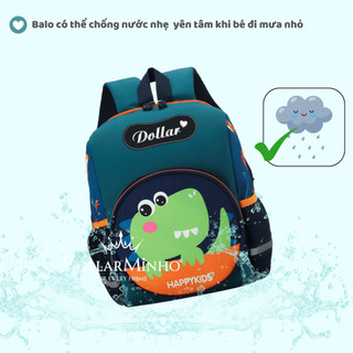 Balo Thêu Tên Cho Bé 1-5 Tuổi, Nhân Vật Hoạt Hình Ngộ Nghĩnh, Chống Thấm Cho Bé Đi Học, Đi Chơi