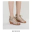 Giày sandal chiến binh nữ SIKETU boho laser basic đế cao, sandal nữ quai ngang, giày dây LAL119 - Laylalay.