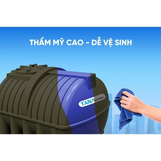 [GIAO MIỀN BẮC] Bồn nước nhựa Tân Á Ex Ngang 500N 1000N 1500N 2000N - Chính hãng, Bảo hành 5 năm, Chỉ bán miền Bắc
