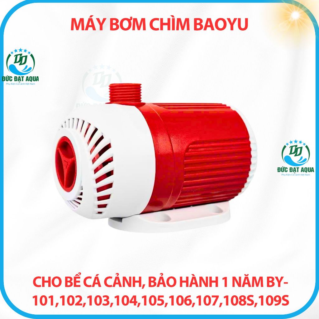 Máy Bơm Chìm Baoyu BY 109S, 108S, 107, 106, 105, 104, 103 Cho Bể Cá Cảnh,thủy sinh bảo hành 1 năm 3
