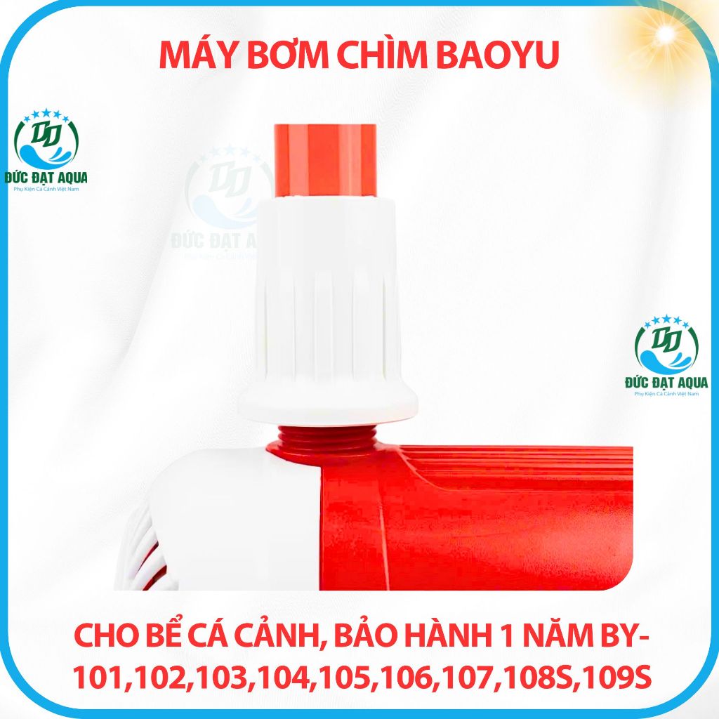 Máy Bơm Chìm Baoyu BY 109S, 108S, 107, 106, 105, 104, 103 Cho Bể Cá Cảnh,thủy sinh bảo hành 1 năm 4