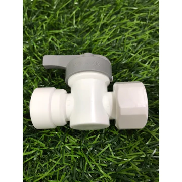 Khoá xả ren trong 21 dây phi 6 - cốc lọc nước sinh hoạt gia đình