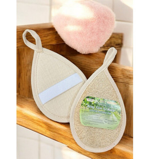 Bông Tắm Xơ Mướp KB Ecolife An Toàn Cho Cơ Thể Massage Dưỡng Ẩm Tẩy Tế Bào Chết (giọt nước)