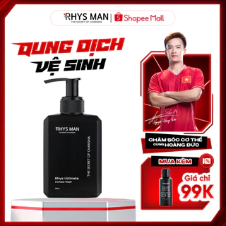 Dung dịch vệ sinh nam RHYS MAN hương bạc hà Rhys Ultimate 120ml
