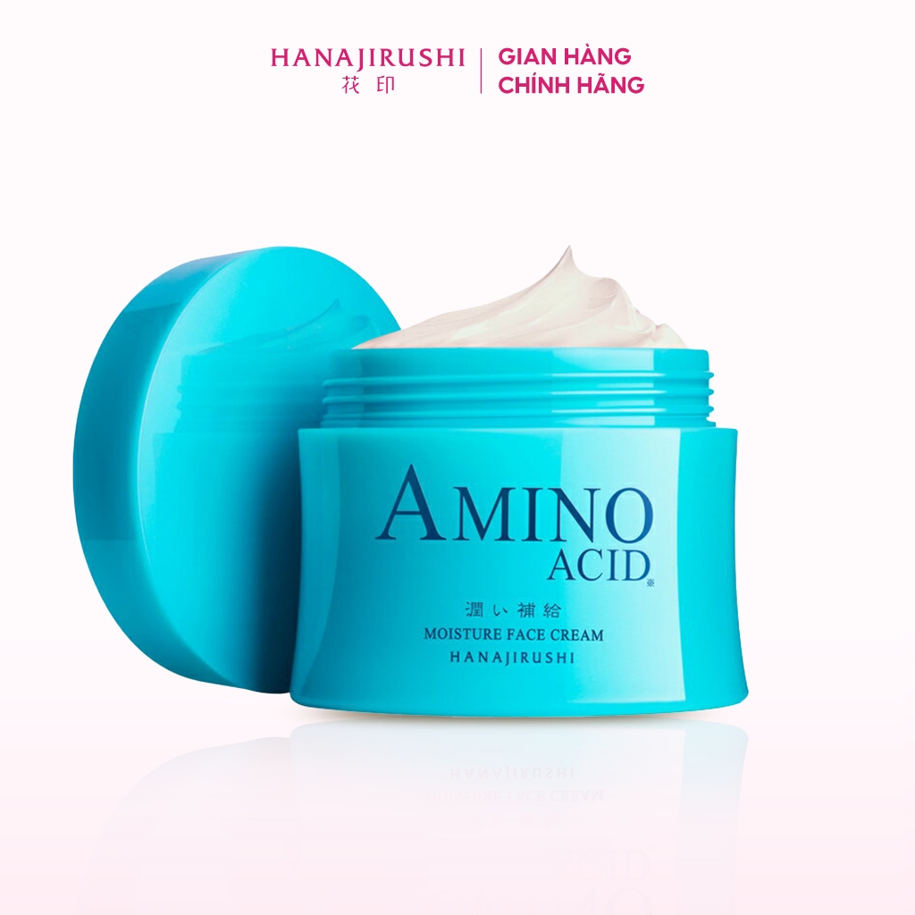 Kem Dưỡng Da nuôi dưỡng, phục hồi, làm đều màu da HANAJIRUSHI MOISTURE FACE CREAM 80g