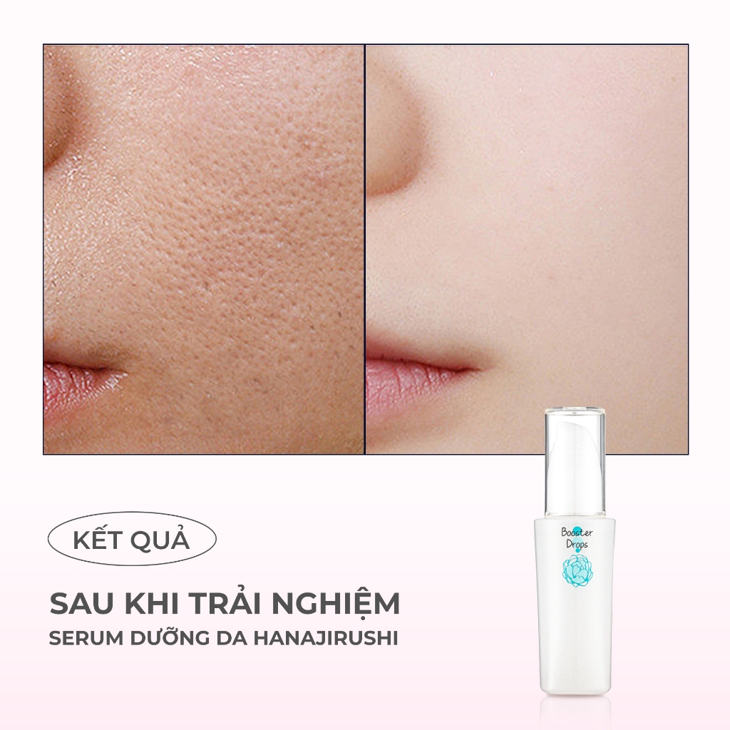Serum Dưỡng Sáng Da, Cấp Ẩm Bảo Vệ Da, Se Khít Lỗ Chân Lông HANAJIRUSHI BOOSTER CONDITIONER 48ml