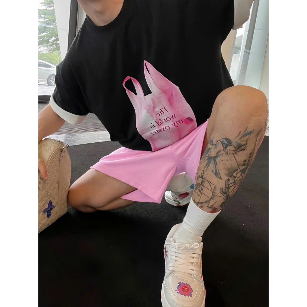 Áo thun Stee Cổ tròn THE WORLD IS MY OYSTER Localbrand ICVCVNI Unisex