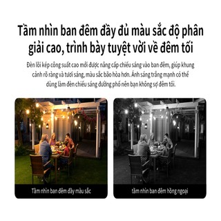 Chính Hãng | Camera 3 Mắt VSTARCAM CS621SR-6MP, 3 Khung Hình 3 Hướng, Đàm Thoại 2 Chiều, Nhìn Đêm.