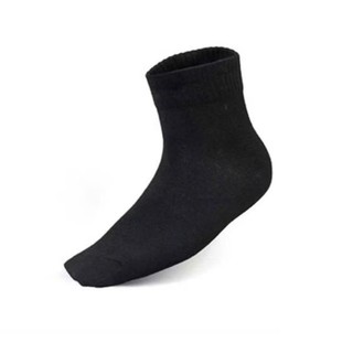 Vớ đen unisex – Chất cotton mềm mịn thoáng khí Nam nữ mang được