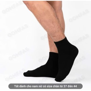 Vớ đen unisex – Chất cotton mềm mịn thoáng khí Nam nữ mang được