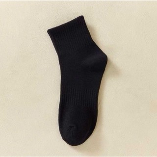 Vớ đen unisex – Chất cotton mềm mịn thoáng khí Nam nữ mang được