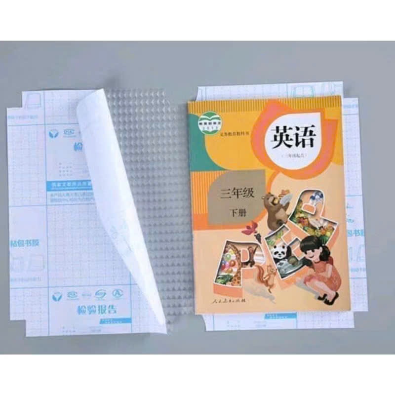 10 tờ Decal bọc sách vở chống rách, chống nước, chống bẩn cho học sinh tặng kèm nhãn vở