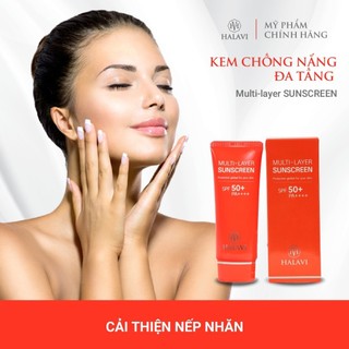 2 KCN ĐA TẦNG HALAVI -Kem chống nắng Hoài Vân
