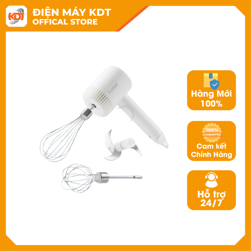 Máy đánh trứng, xay thực phẩm cầm tay Gaarbor GE-M03D