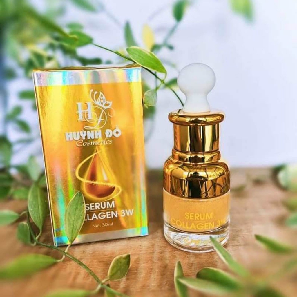 [Chính Hãng] Serum Huỳnh Đỗ Collagen 3W Siêu Cấp Ẩm