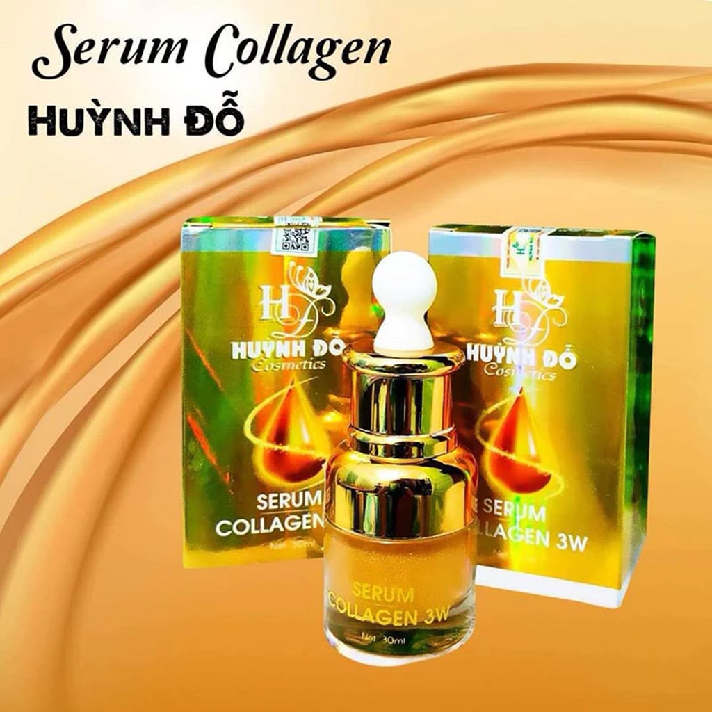 [Chính Hãng] Serum Huỳnh Đỗ Collagen 3W Siêu Cấp Ẩm