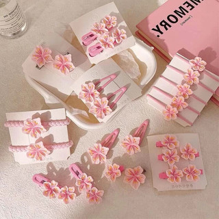 Kẹp Tóc Hoa Anh Đào 18ct Dễ Thương Bé Gái, Dây Buộc Tóc Sakura Xinh Xắn - Kho Sỉ Gia Dụng Alulu