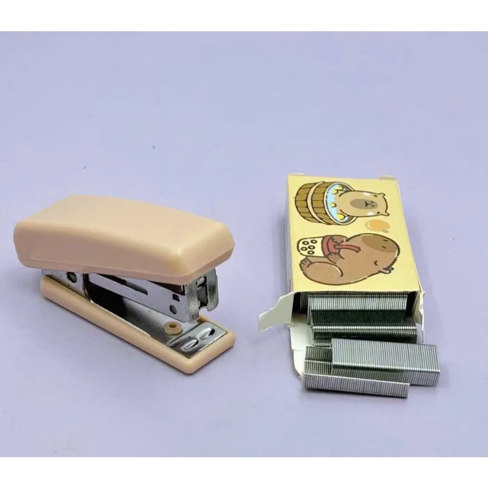Máy Dập Ghim Mini Kẹp Ghim Bấm Giấy Số 10 Dễ Thương Hàng Đẹp