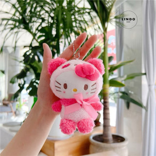 Móc Khoá Gấu Cute LINDO, Móc Khoá Hot Trend Treo Cặp, Balo, Quà Tặng Xinh Xắn