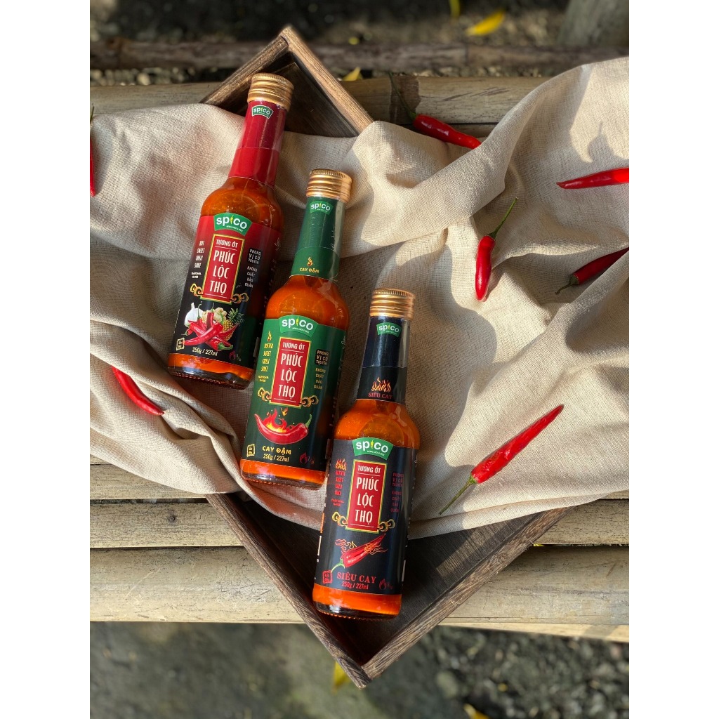 Tương Ớt Phúc Lộc Thọ SPICO Lên Men 48 Ngày Chili Sauce 330g