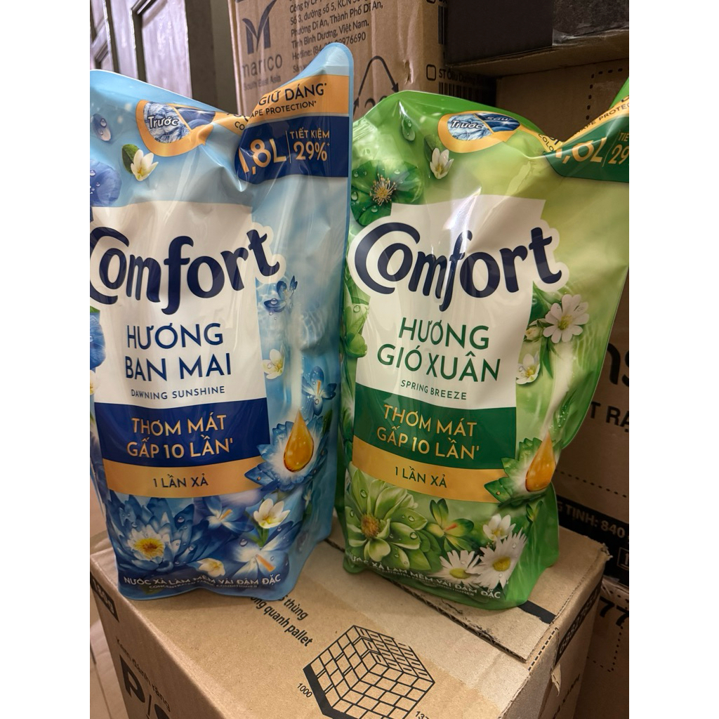 Nước Xả Vải Comfort  1.8l tặng