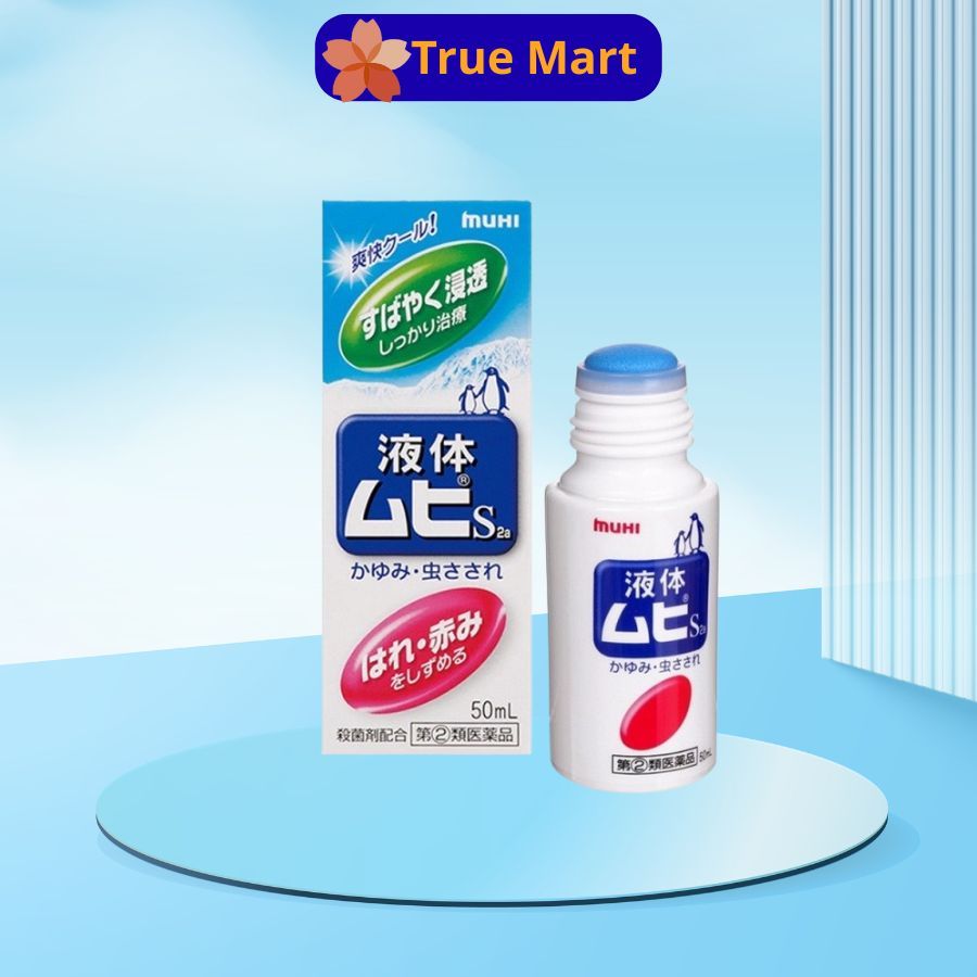 Lăn Bôi Muỗi Đốt Và Côn Trùng Cắn Muhi 50ml Nhật Bản An Toàn Cho bé
