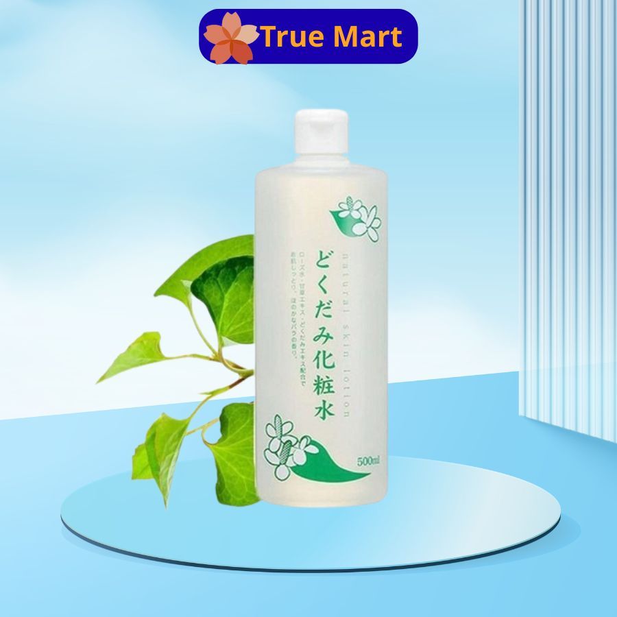 Nước hoa hồng lotion toner diếp cá Dokudami ngăn ngừa mụn 500ml