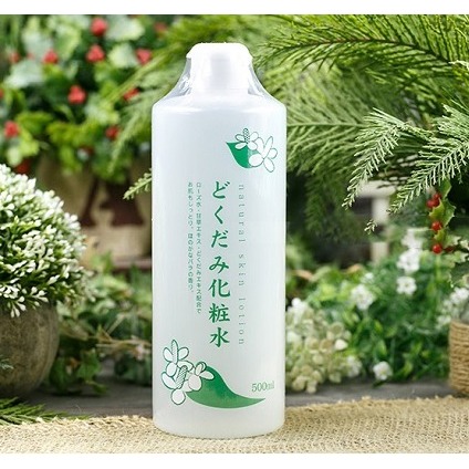 Nước hoa hồng lotion toner diếp cá Dokudami ngăn ngừa mụn 500ml