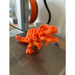 T-Rex in 3D có khớp in 3D đa sắc màu Decor góc học tập làm việc