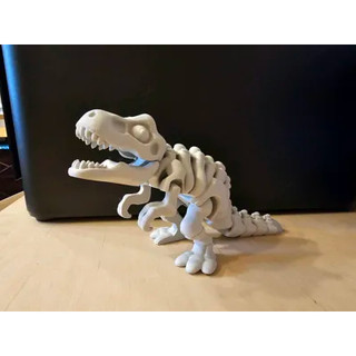 T-Rex in 3D có khớp in 3D đa sắc màu Decor góc học tập làm việc